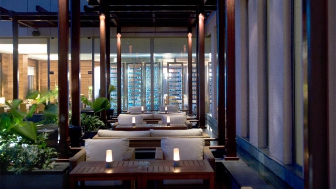 班加罗尔mg路凯悦中心酒店 外观 照片 The interior of the hotel