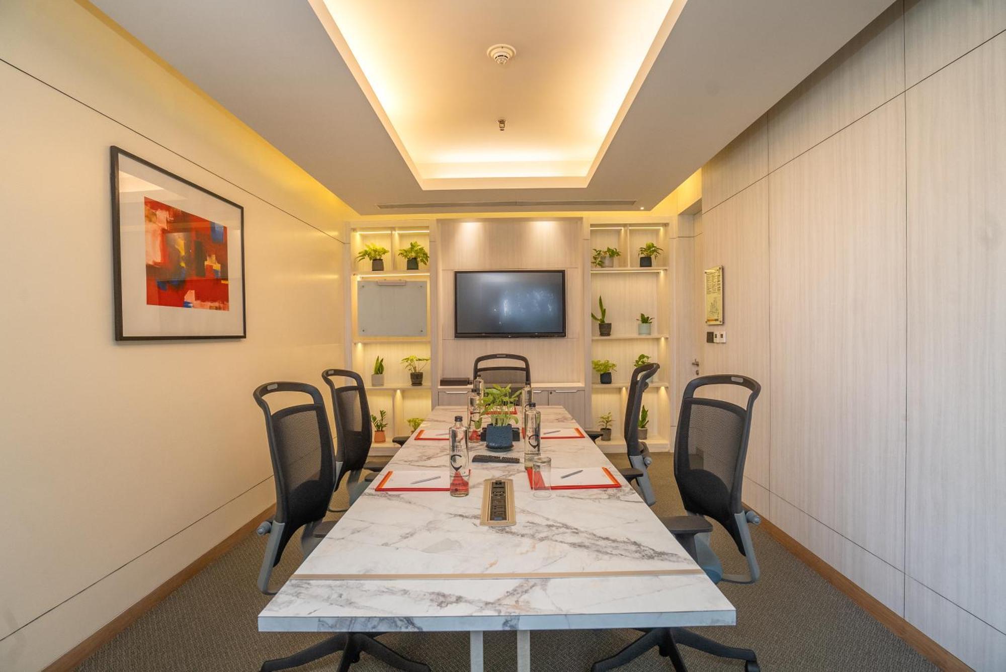 班加罗尔mg路凯悦中心酒店 外观 照片 Meeting room at the hotel