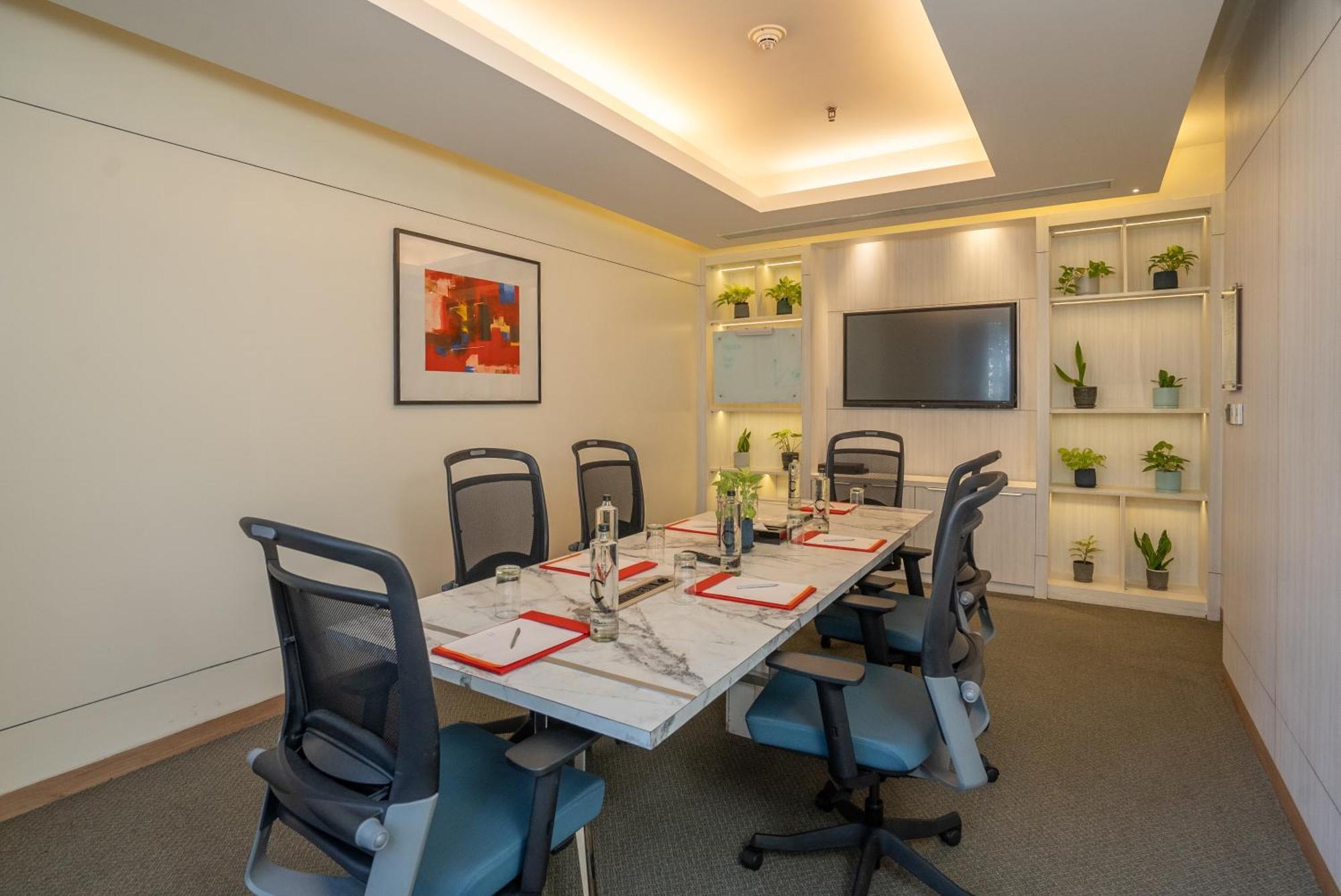 班加罗尔mg路凯悦中心酒店 外观 照片 Meeting room at the hotel